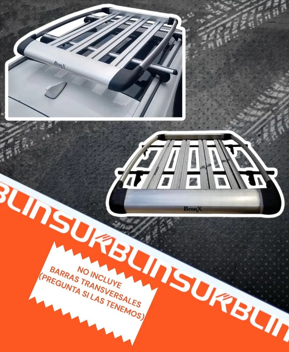 Canastilla Portaequipaje Chica Bronx Aluminio 98cm X 127cm - Image 4