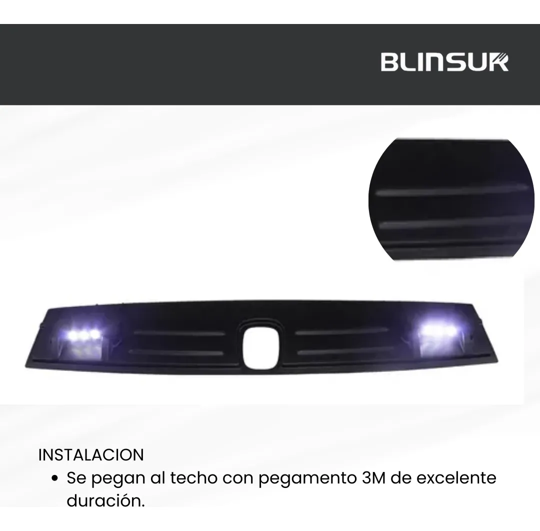Diadema Led Moldura Plastica De Techo Colorado 2017-2021 - Image 4