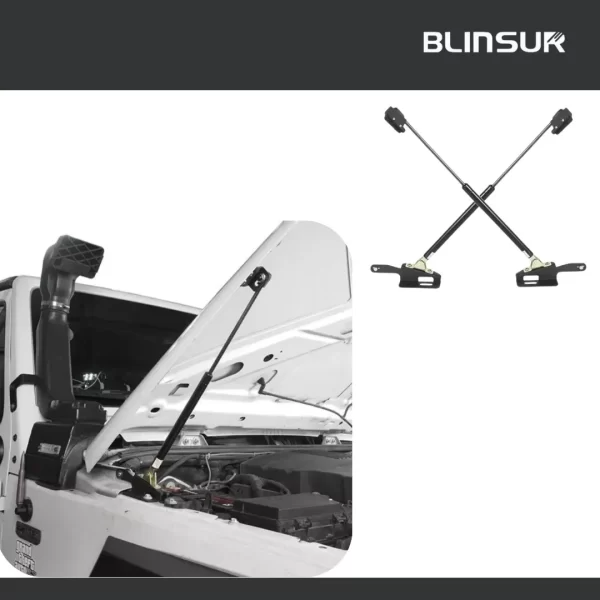 Amortiguador Soporte De Cofre Jeep Wrangler Jk 2007-2017