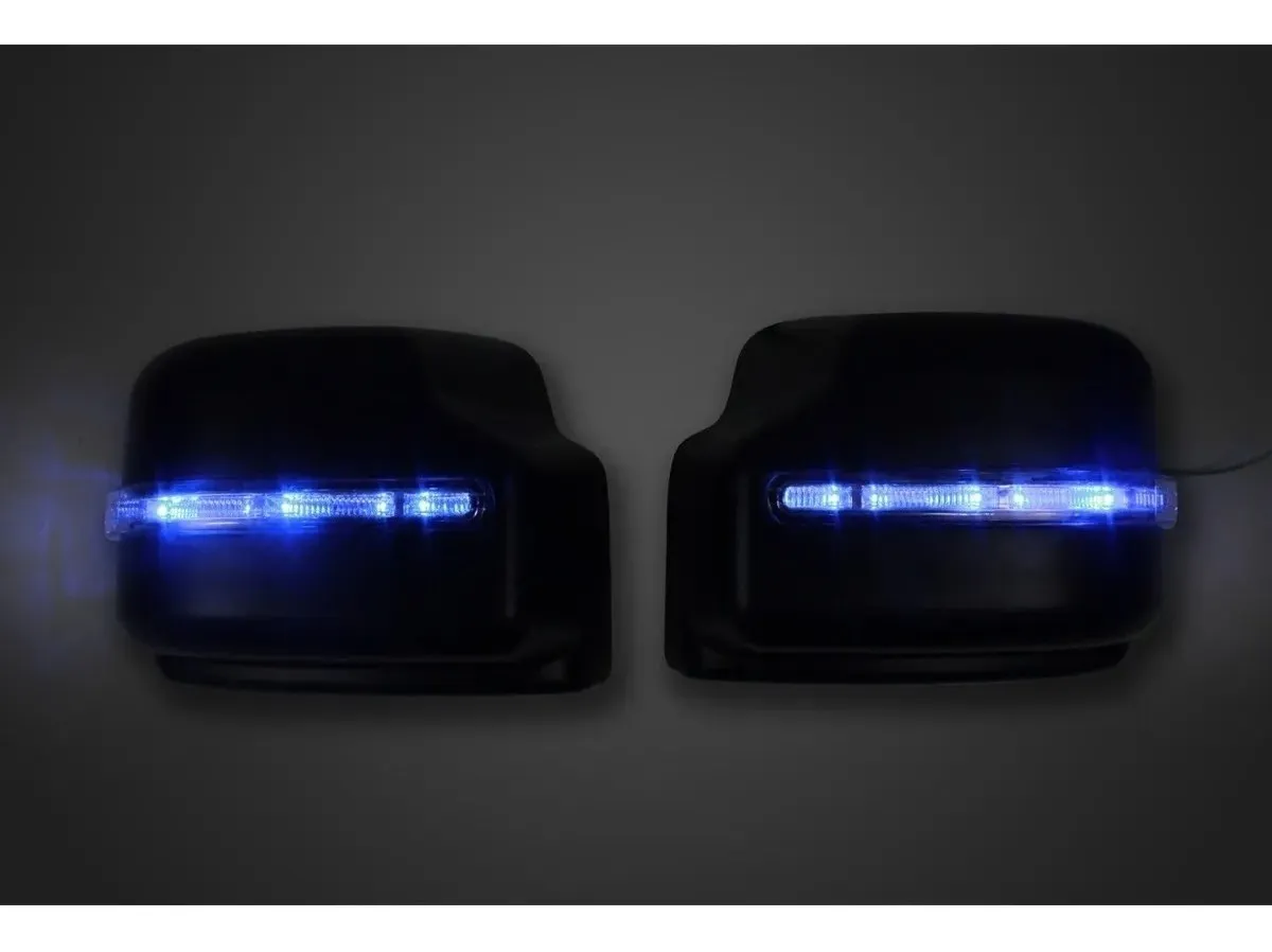 Cubiertas Cubre Espejo Con Led Suzuki Jimny 2021+ Negro Drl - Image 4