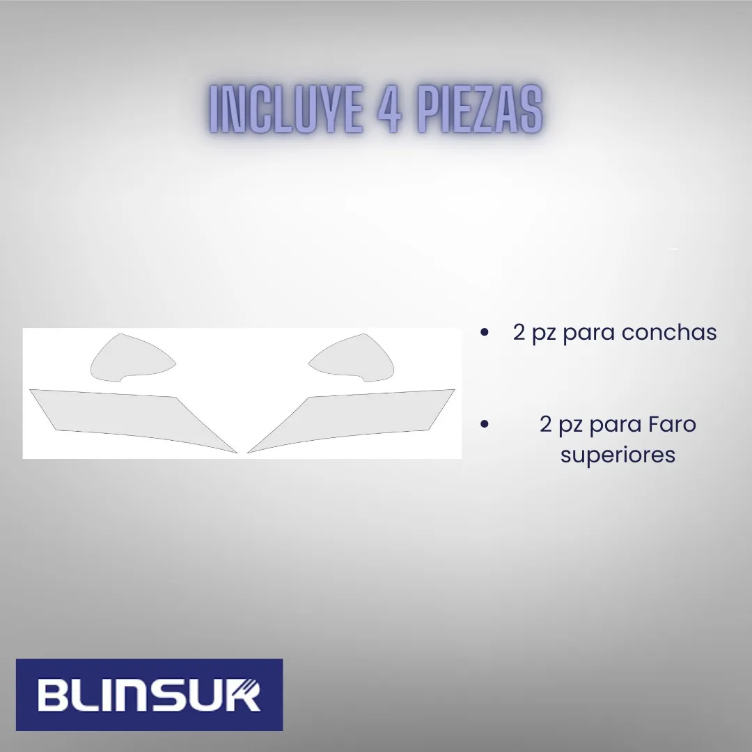 Protector Ppf Conchas Y Faros Para Aveo Hb Lt 2024 - Image 4