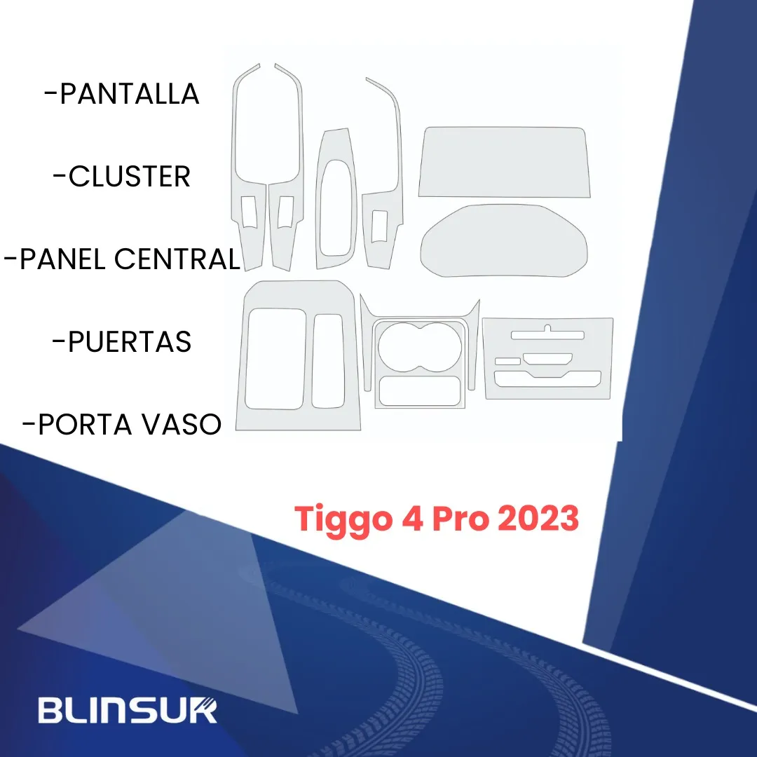 Kit Protector Completo Bl Para Tiggo 4 Pro 2023 - Image 4