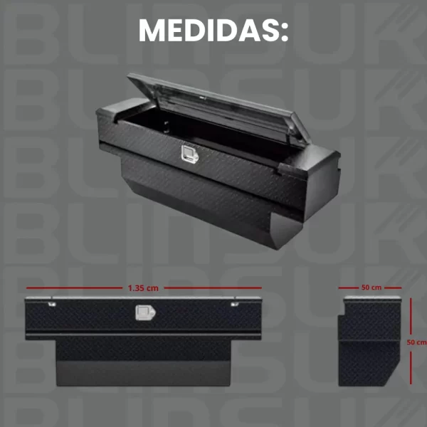 Caja Herramientas Para Ram 700 2014 - 2024 C/ Roll Bar.