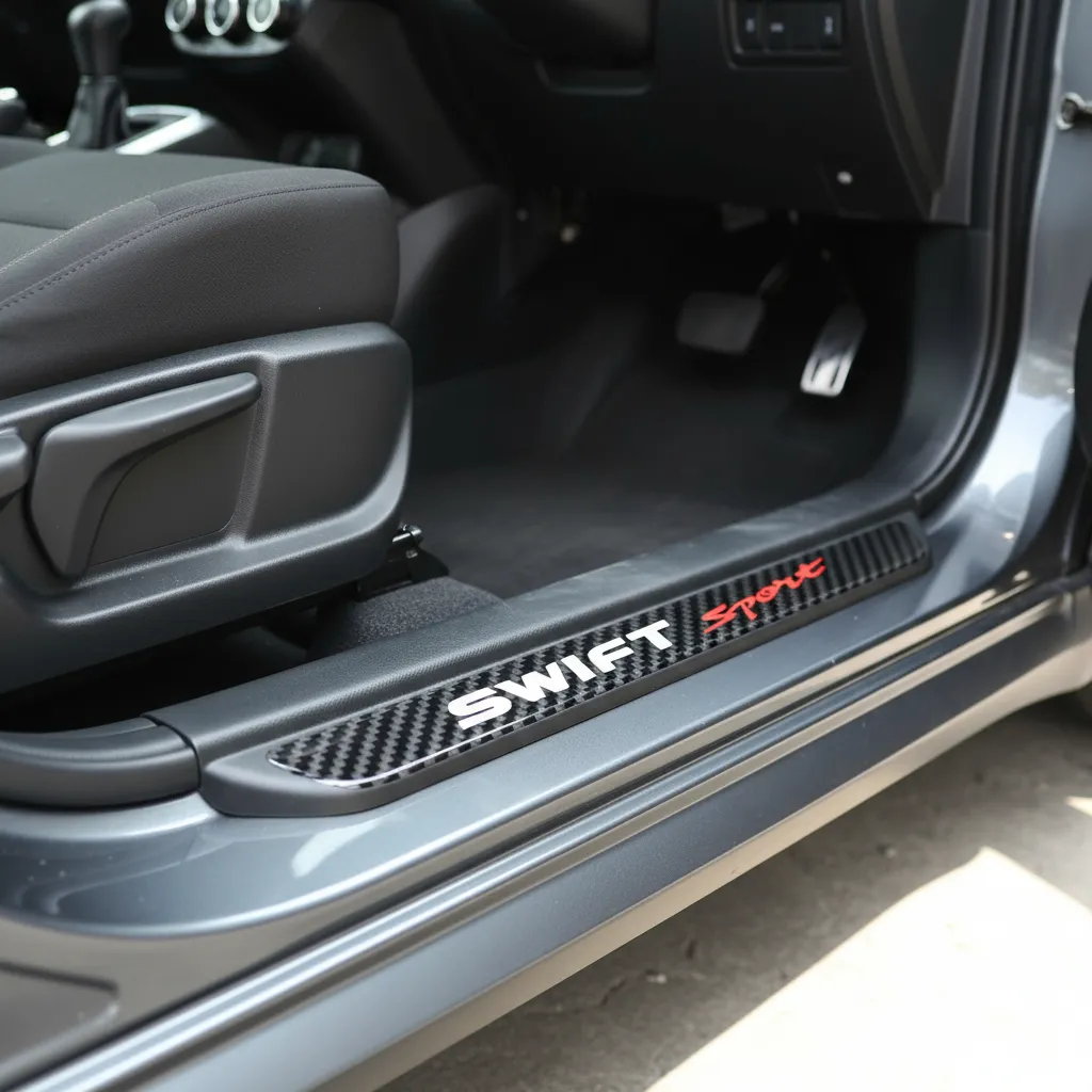 Sticker Protección De Estribos Puertas Suzuki Swift Sport - Image 4