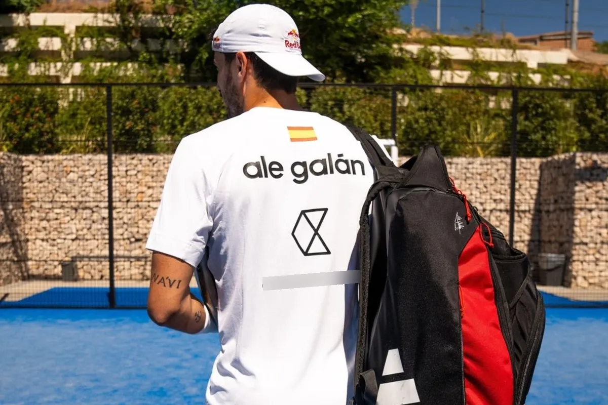 Playera Camiseta Deportiva Inspirada Ale Galán Premier Padel - Image 4