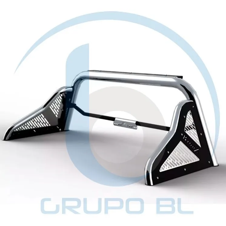 Roll Bar Bronco Superplus Ford Lobo F-150 1998-2018 Cromo - Image 4