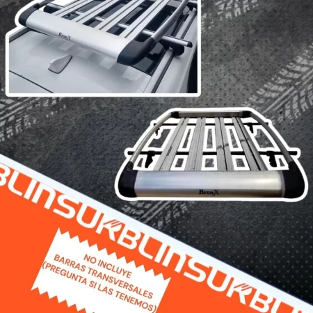 Canastilla Portaequipaje Bronx Aluminio Mediana 1m X 1.48m - Image 4