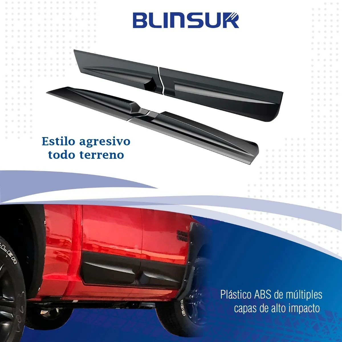 Molduras De Puerta Ancha Airdesign Dodge Ram 1500 2010-2024 - Image 4