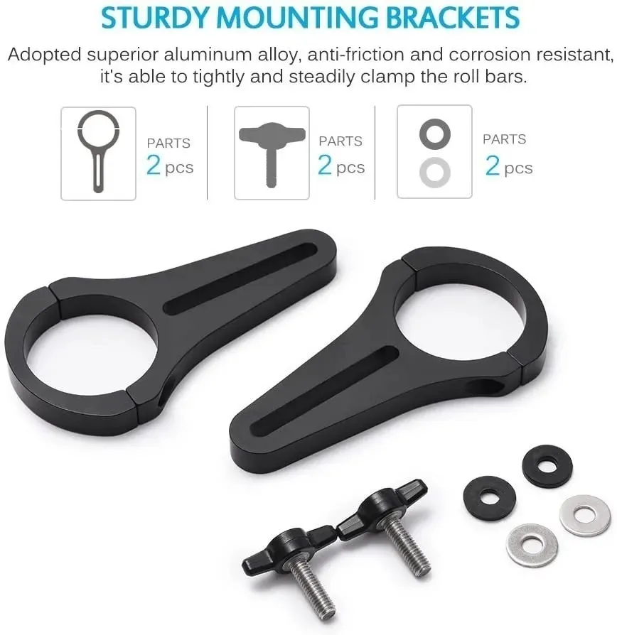 Mictuning Espejo Retrovisor De Visión Amplia Para Utv Atv - Image 4