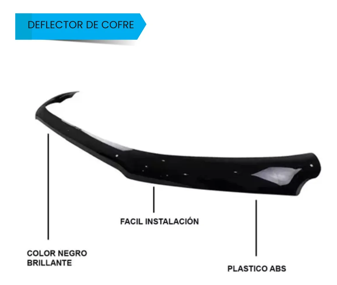 Rompe Vientos De Cofre Deflector Botaguas Ranger 2015-2023 - Image 4