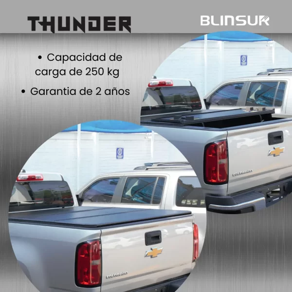 Tapa Cubre Batea Tri Fold Chevrolet Silverado 2014 - 2018