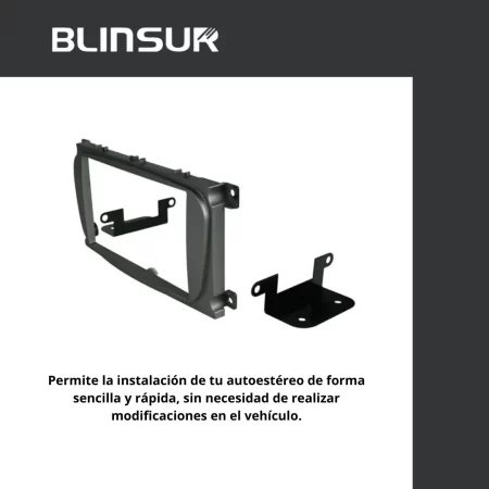 Base Frente Adaptador Estereo Ford Focus 2009 - 2011 - Image 4