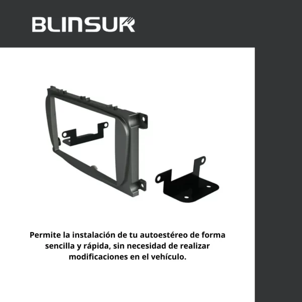 Base Frente Adaptador Estereo Ford Focus 2009 - 2011