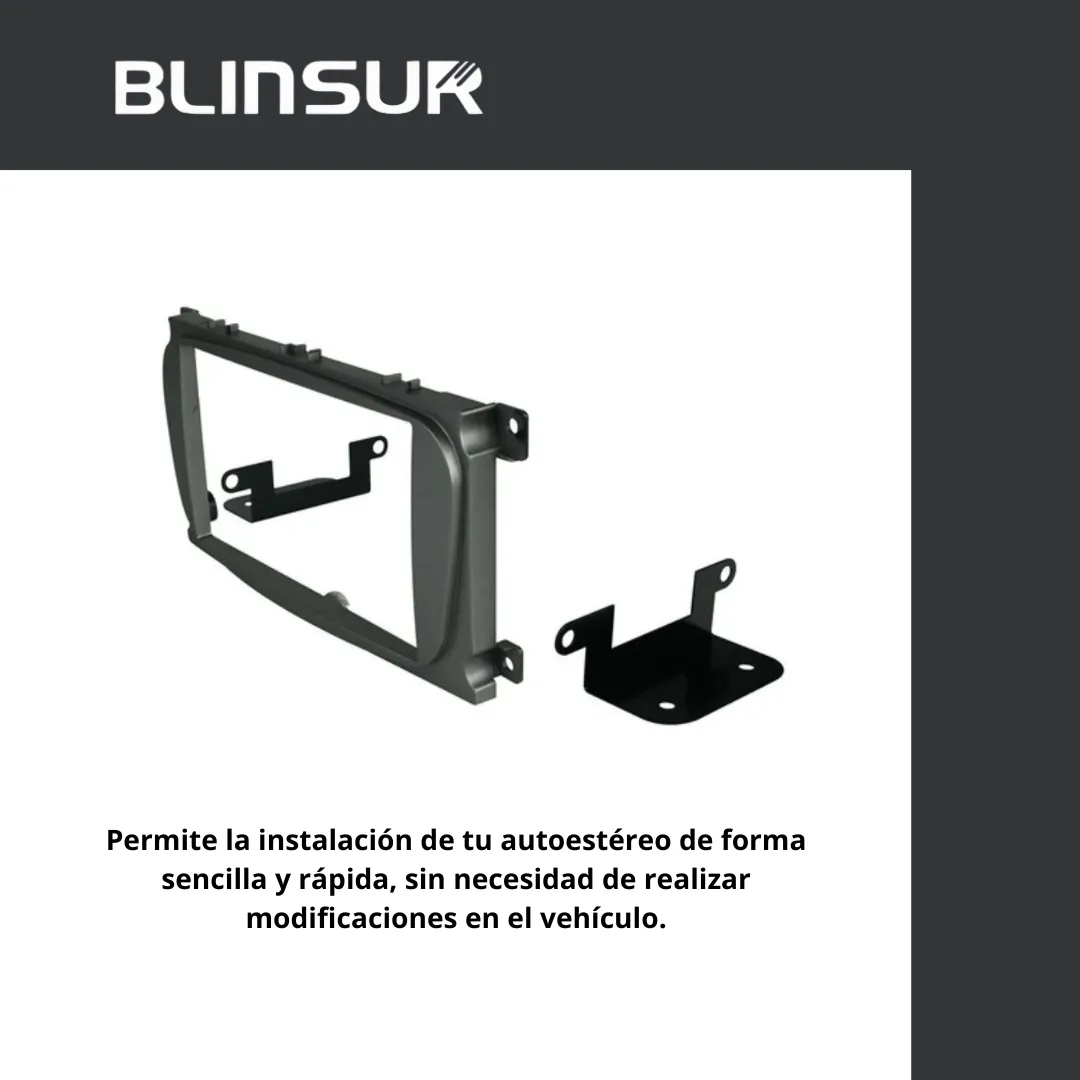 Base Frente Adaptador Estereo Ford Focus 2009 - 2011 - Image 4