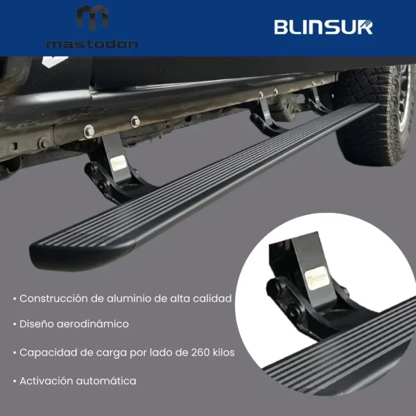 Estribos Electricos Mastodon Ford F150 Lobo 2019 - 2023 +