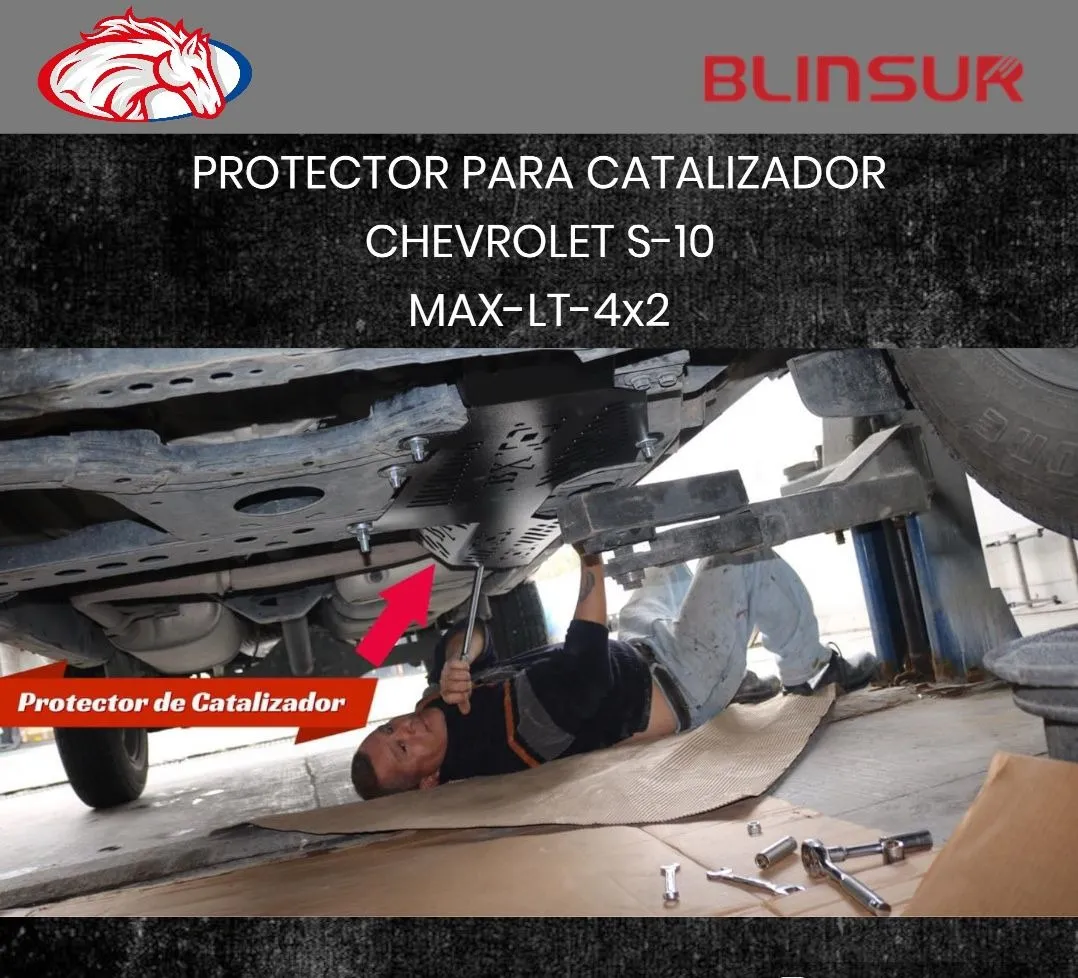 Protector Catalizador Antirrobo S-10 2023+ Chevrolet - Image 4