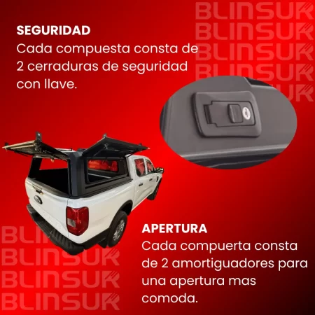 Camper Canopy Compatible Con Mitsubishi L200 2024-2025 - Image 4