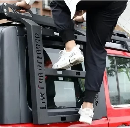 Canastilla Jeep Wrangler Jl Spyder Portaequipaje Metalica - Image 4