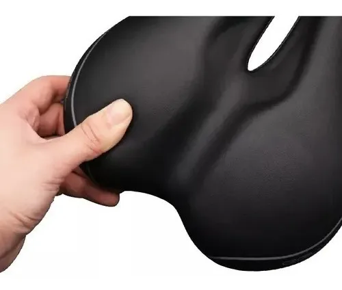 Asiento De Bicicleta Cuero Sintético Transpirable Suave