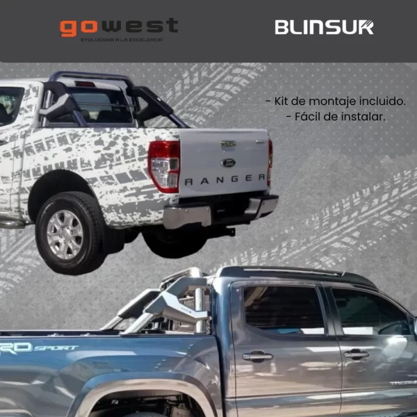 Roll Bar Elite Acero Inoxidable Toyota Hilux 2005 - 2015