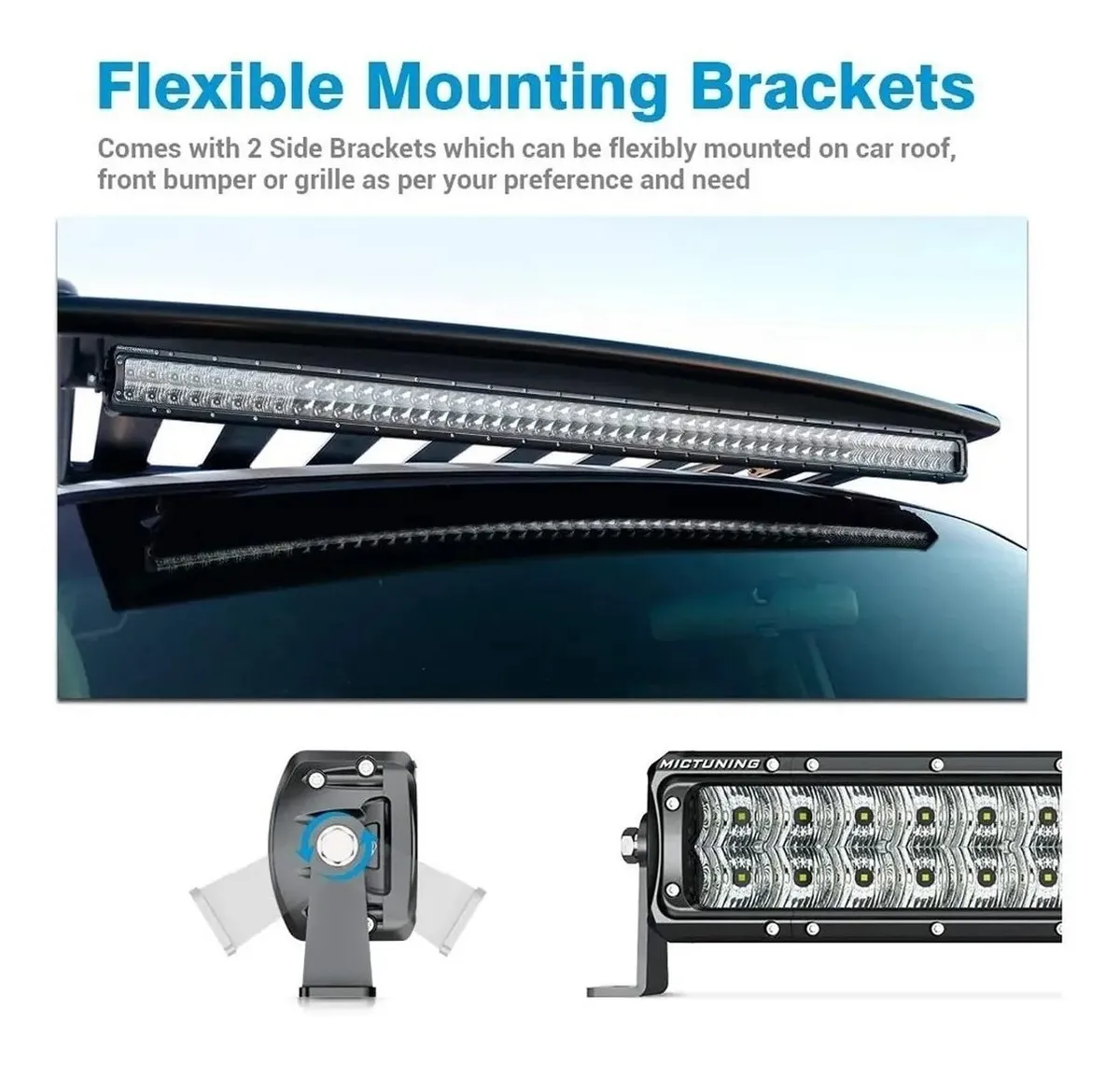 Barra Luz Led 42 Pulgadas Mictuning X-explorer Kl1 240w - Image 4