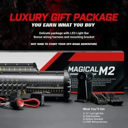 Barra Luz Led 32 PuLG Mictuning Jeep Rzr Can Am Magical M2 - Image 4