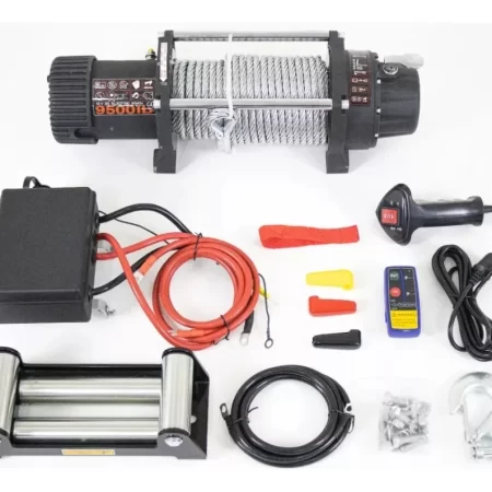 Winch Electrico Jeep Pick Up Cable Acero Off Road  9,500lbs - Image 4