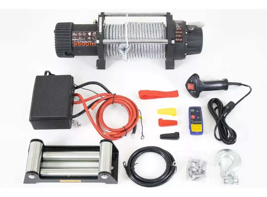 Winch Electrico Jeep Pick Up Cable Acero Off Road  9,500lbs - Image 4