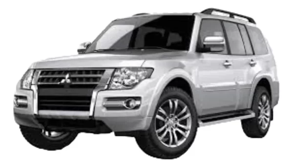 Tirón De Enganche Mitsubishi Montero Limited 2003-2006 Negro