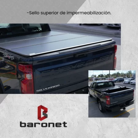 Tapa De Batea 3 Secciones Para Mitsubishi L200 2015 - 2023 - Image 4