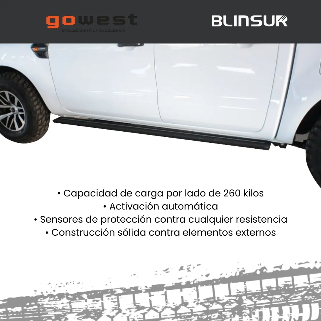 Estribos Electricos Np300 Frontier 2016 - 2022 Doble Cabina - Image 4