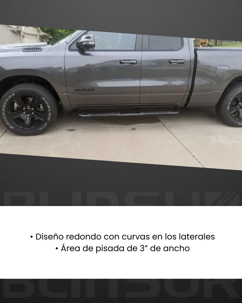 Estribos Tubulares Para Toyota Rav4 2019 - 2023 Suv Negros - Image 4