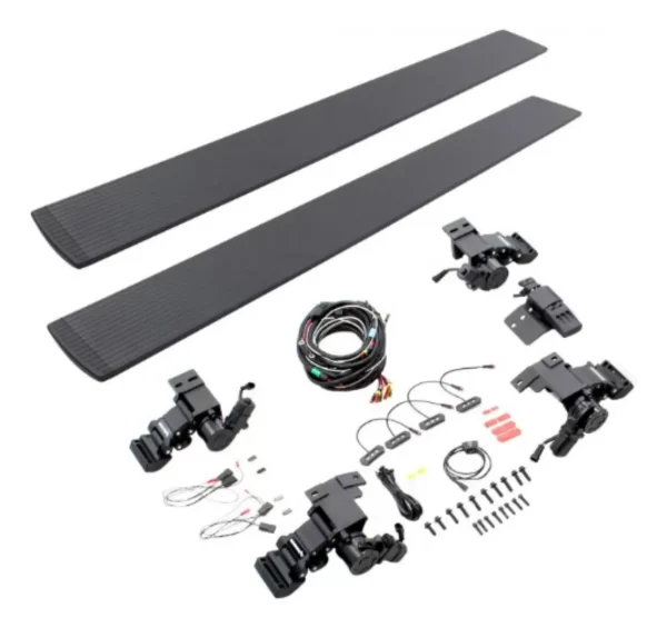 Estribos Electricos  Volkswagen Amarok 2011 - 2023 Dob Cab