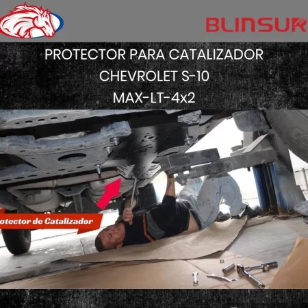 Protector Catalizador Antirrobo S-10 Lt 4x2 Chevrolet 2023 - Image 4