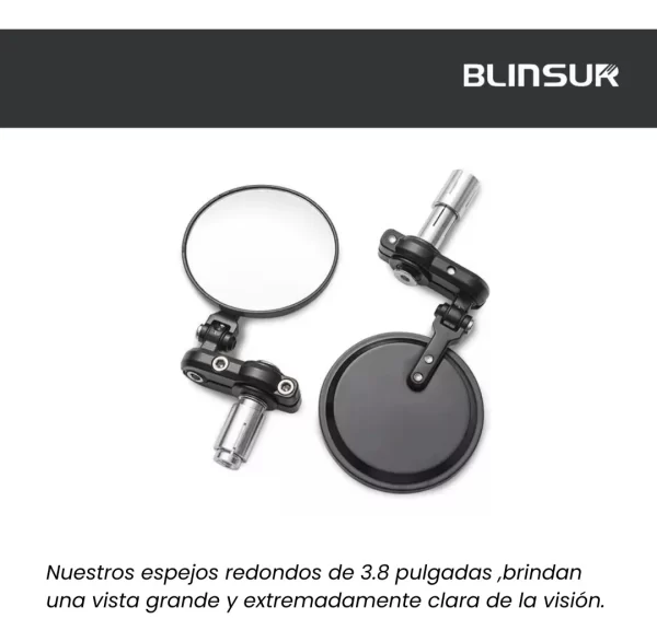Espejos Retrovisores Universal Para Motocicleta Mictuning