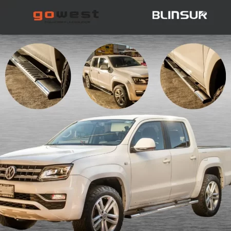 Estribos Serie 100 Para Gmc Sierra 2019 - 2024 Doble Cabina - Image 4