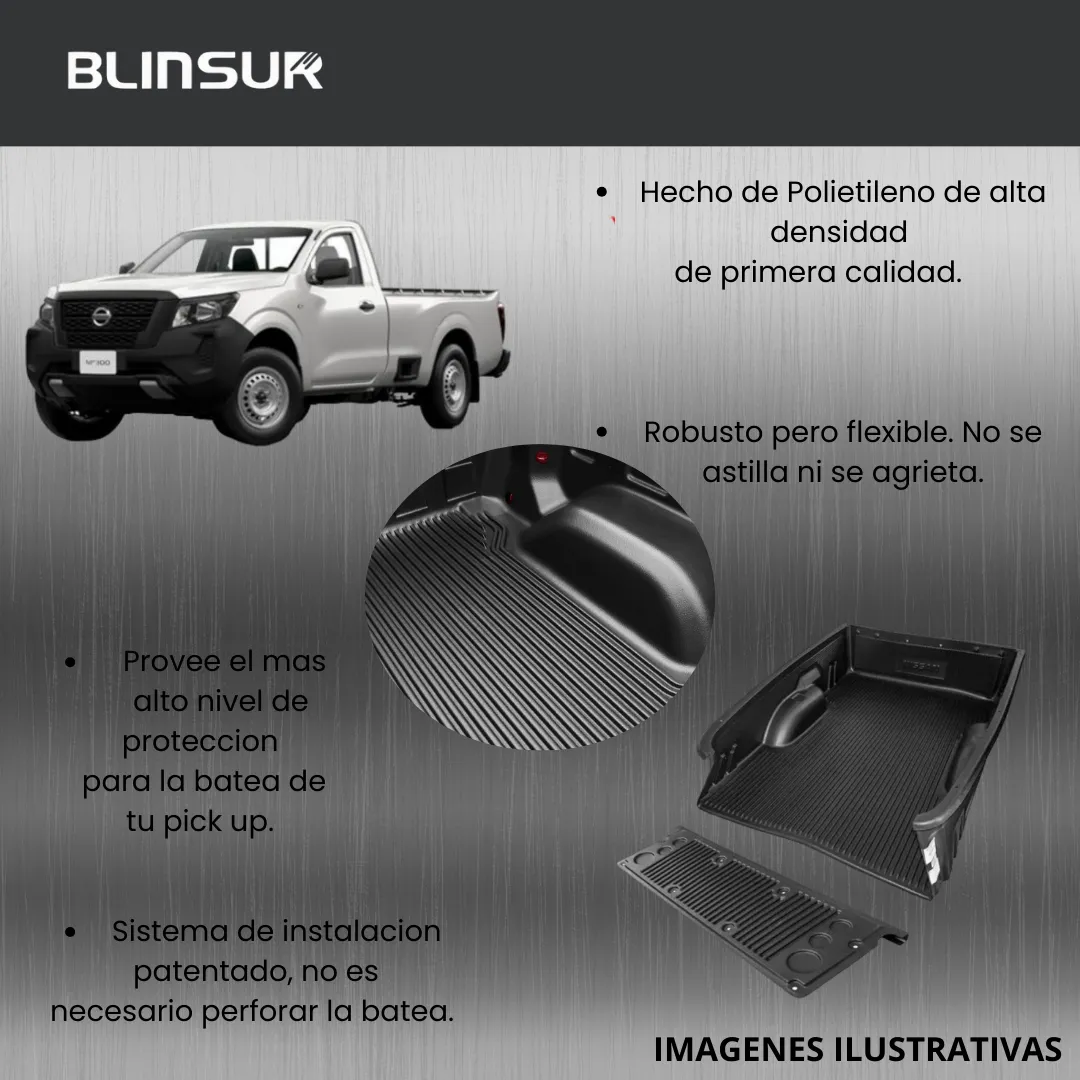 Rugged Liner Para Nissan Np300 2016-2020 Cabina Sencilla - Image 4