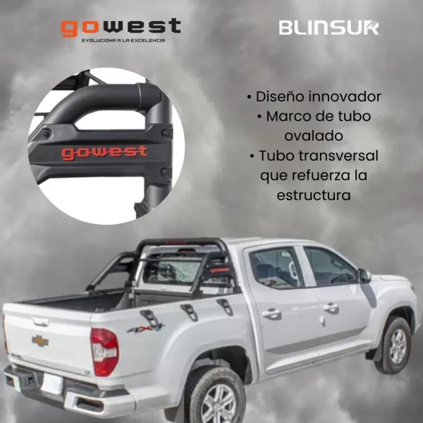 Roll Bar Trail Compatible Con Gmc Sierra 2007 - 2023