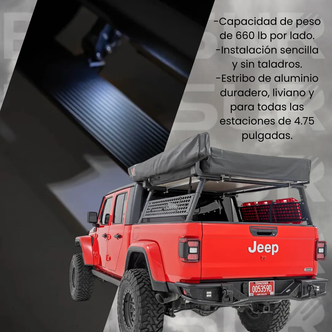 Estribos Electricos Rc Para Jeep Jt Gladiator 2020 - 2024 - Image 4