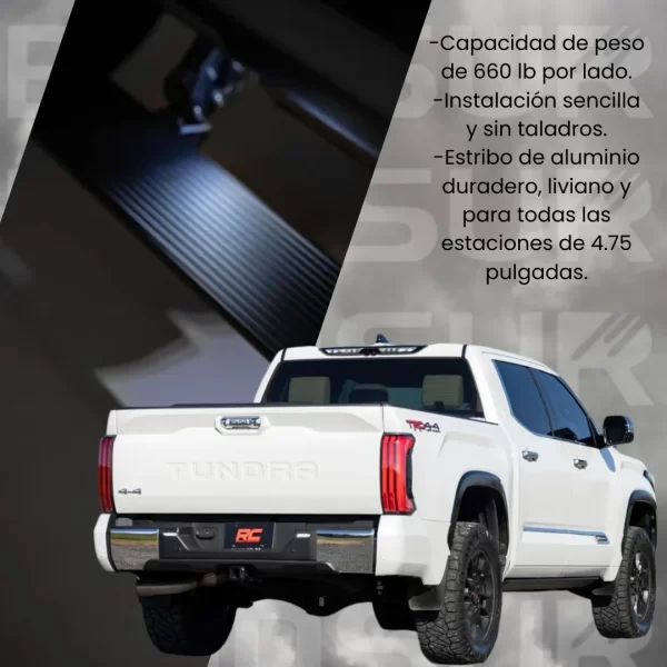 Estribos Electricos Rc Para Toyota Tundra Del 2022 Al 2025