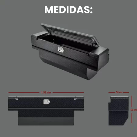 Caja De Herramientas Para Toyota Hilux 2016-2024+ C/roll Bar - Image 4