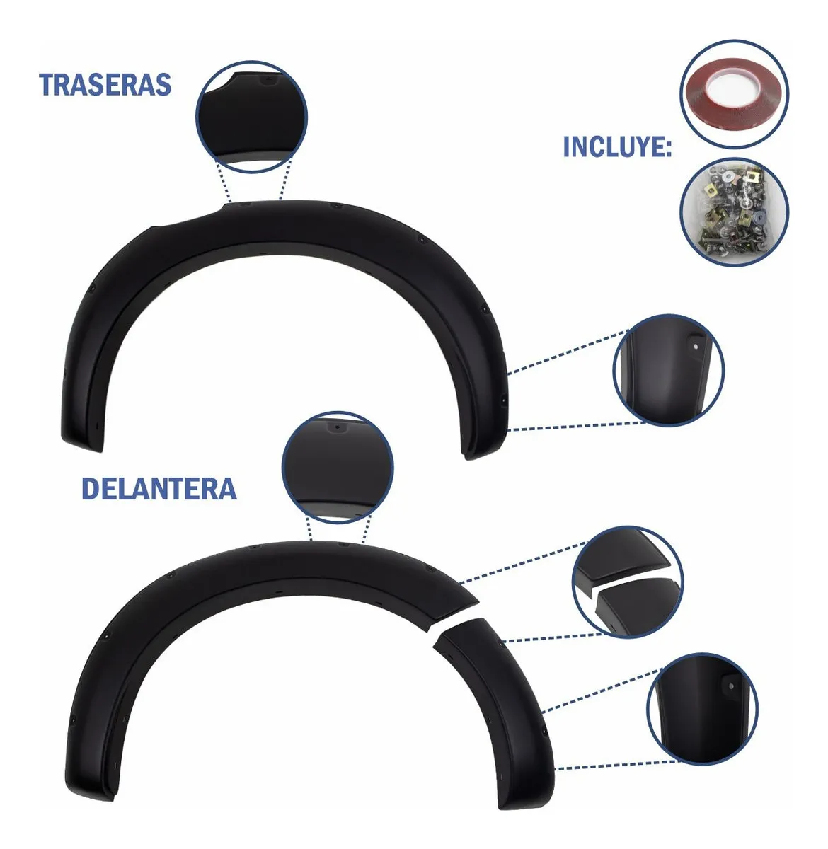 Cantoneras Sim Tornillo 6 Pulgadas Para Ford Ranger 2024 - Image 4