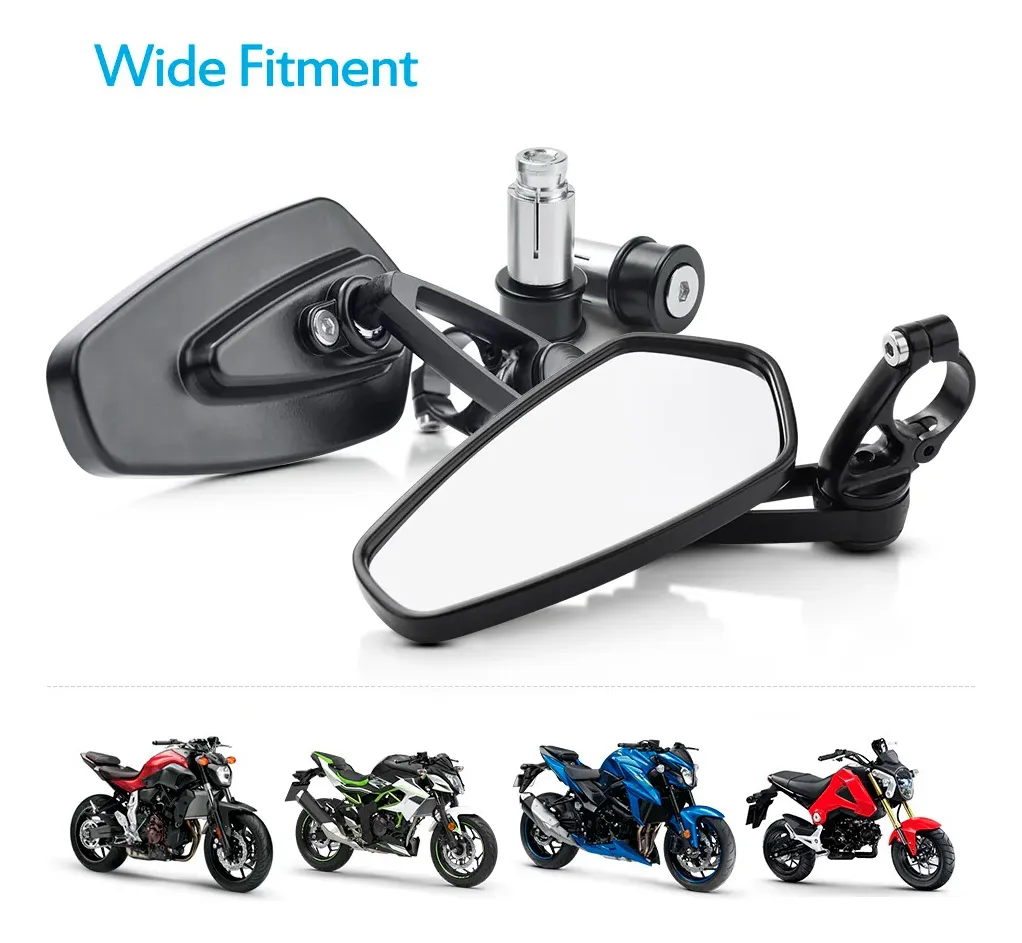 Espejos De Motocicleta Laterales De 3 Pulgadas De Mictuning - Image 4