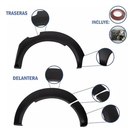Cantoneras Sim Tornillo 9 Pulgadas Para Ranger 2024 Xlt - Image 4
