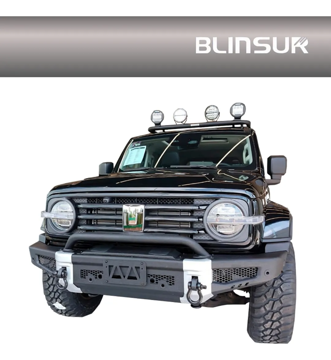 Defensa Delantera Go Rhino Conquest Gwm Tank 300 2024-2025 - Image 4