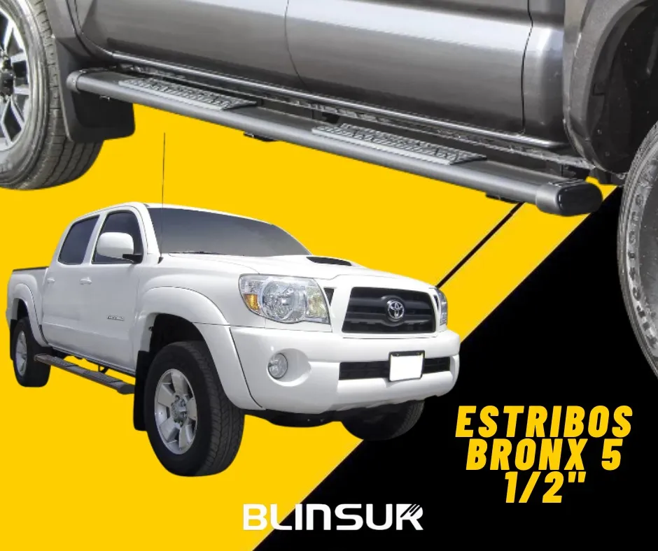 Estribos Bronx Negros Para Nissan D21 D22 1994 - 2015 - Image 4