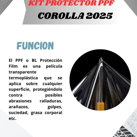 Protecciòn Ppf Conchas De Espejos Y Faros Corolla 2025 - Image 4