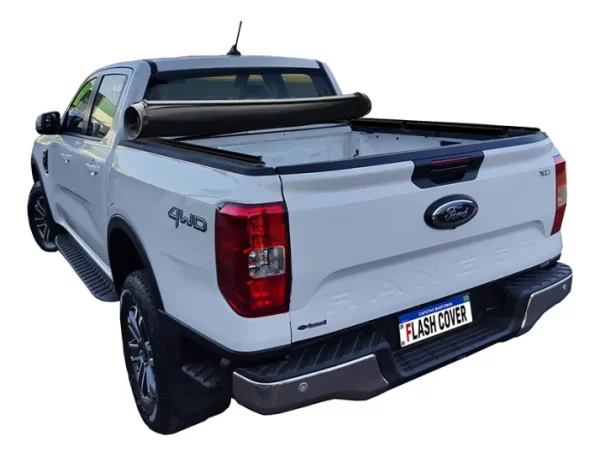 Tapa Cubre Batea Lona All Black Para Hilux 16-2025 Dob Cab