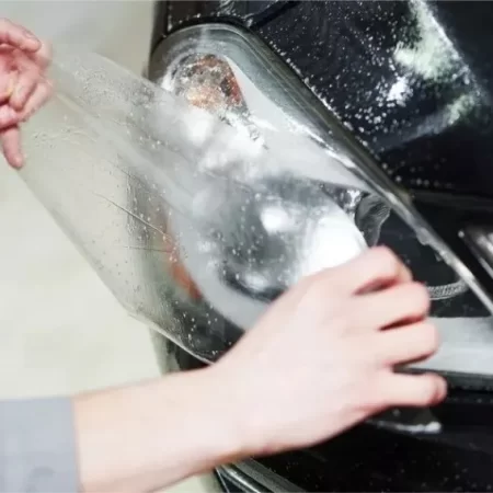 Sticker Protección Ppf Faros Y Emblema Mercedes Benz Glc300 - Image 4