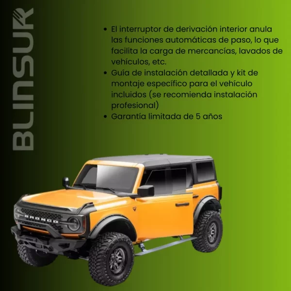 Estribos Electricos Voltstep Pol Para F-250/350 08-16 Sup C